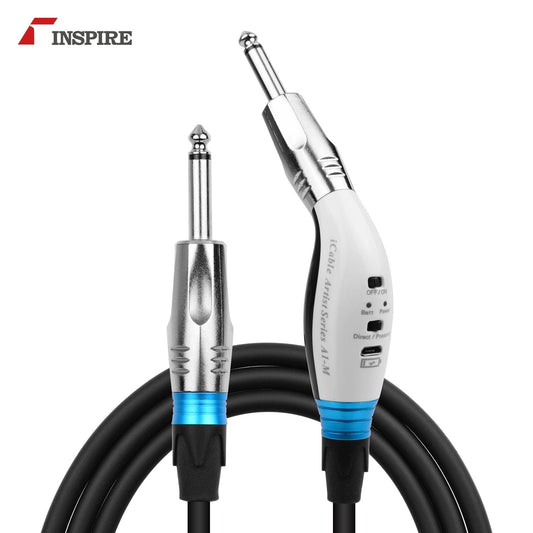 INSPIRE A1-M HiFi Guitar Cable Musical Instrument Cord Audio - 3 Meters