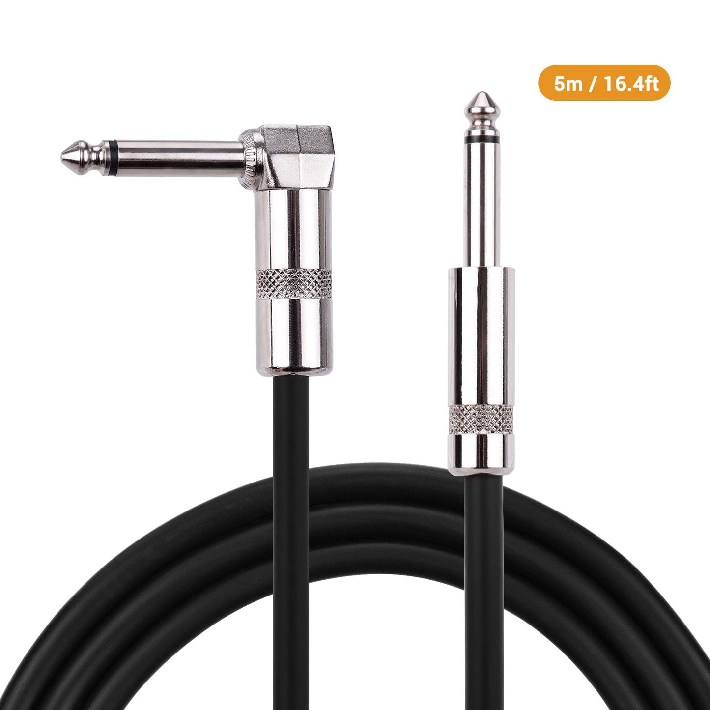 Ggiant ASC-21 Musical Instrument Cable Straigth to Right - 5m