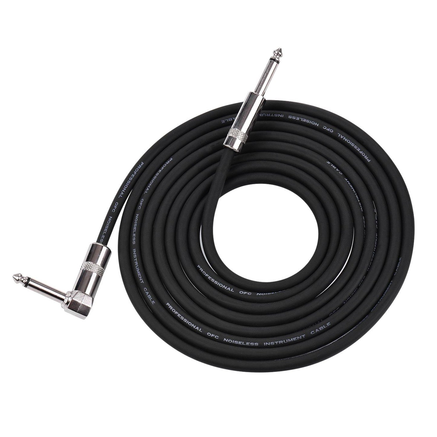 Ggiant ASC-21 Musical Instrument Cable Straigth to Right - 5m