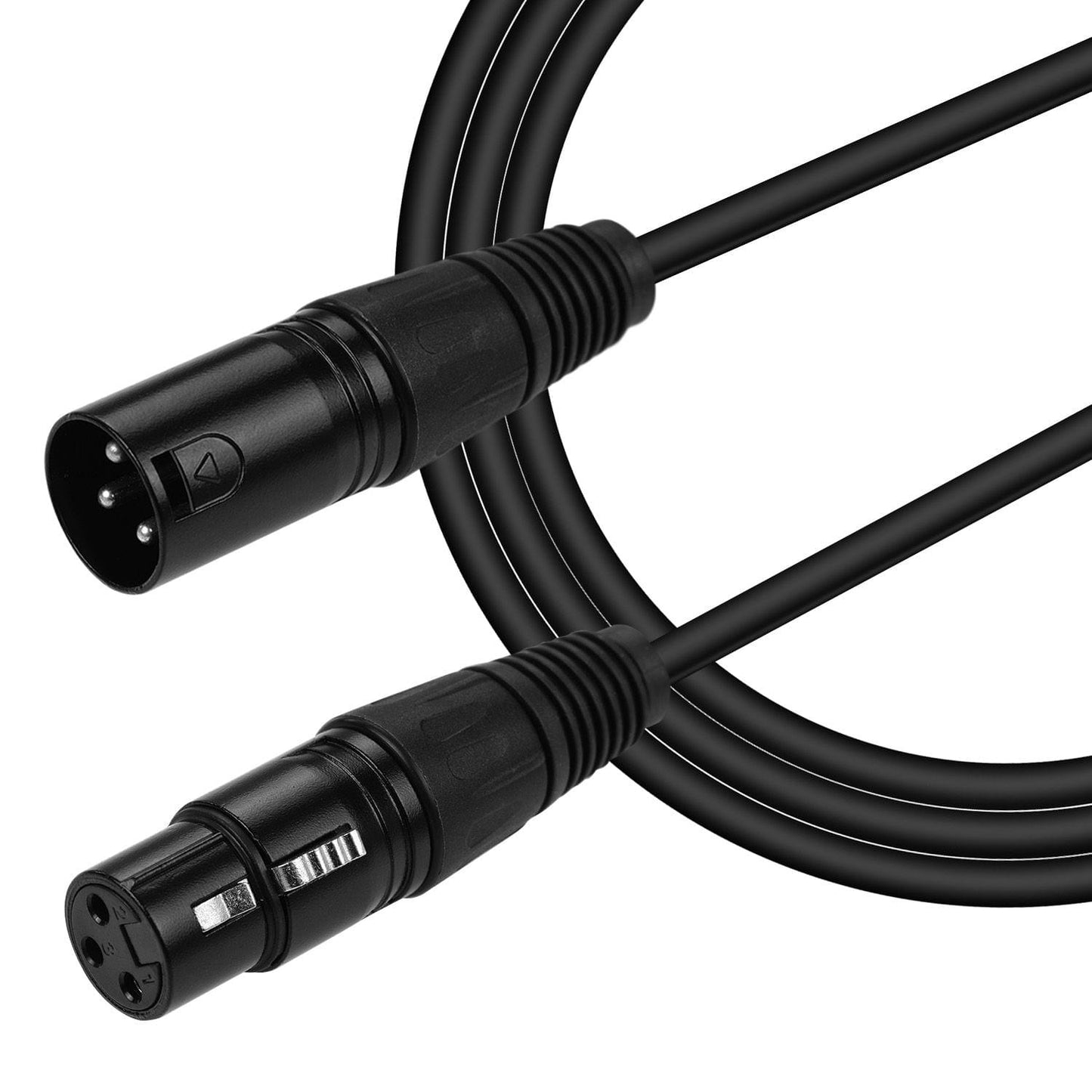 Ggiant Microphone Cable XLR Male to Female 3 Pin Connectors - 5m