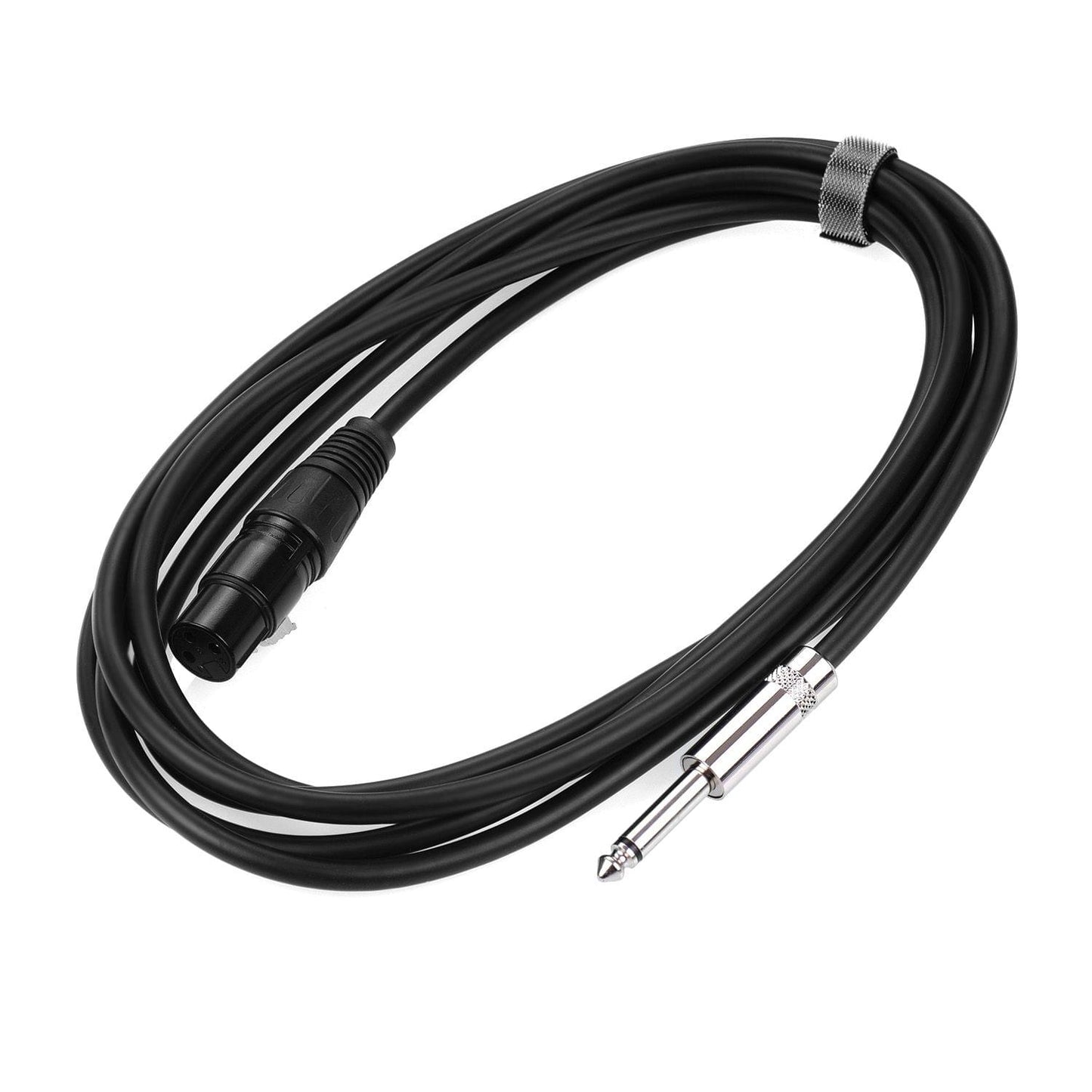 Ggiant Microphone Cable XLR Female Connector to 1/4 Inch TS - 5m