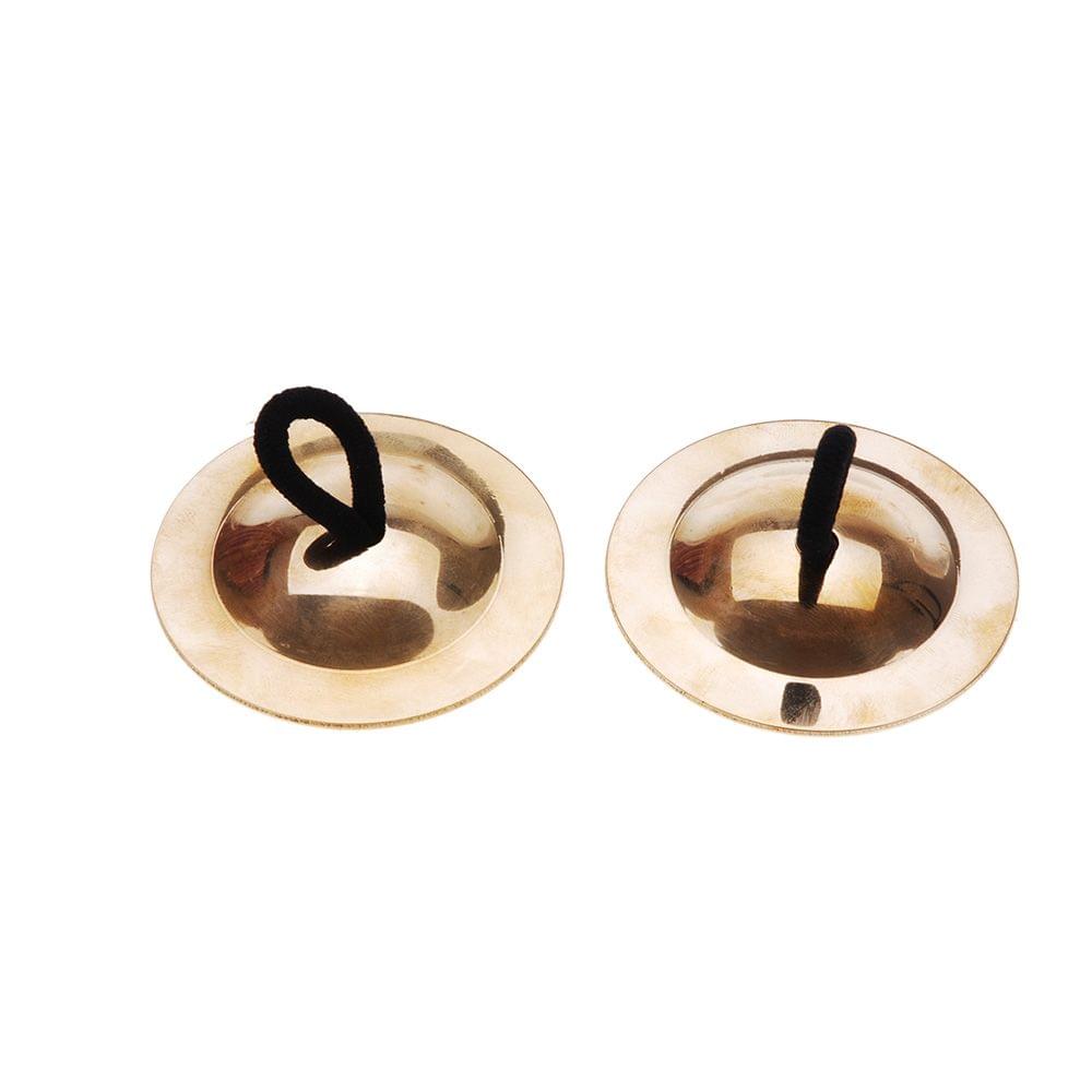 Belly Dancing Gold Finger Cymbals Musical Instrument