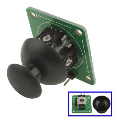 Joystick Breakout Module for Playstation2 Analog Joystick (Green)