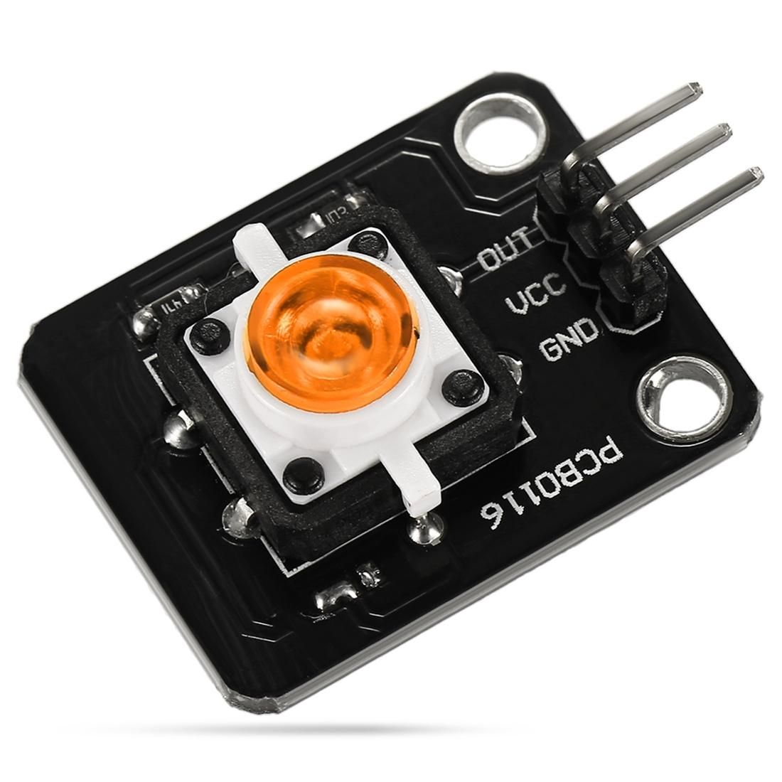 Landa Tianrui LDTR - HM004 Tact Switch Module with LED Indicator Light (Orange)