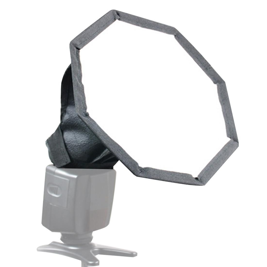 20cm Universal Octangle Style Flash Folding Soft Box, Without Flash Light Holder