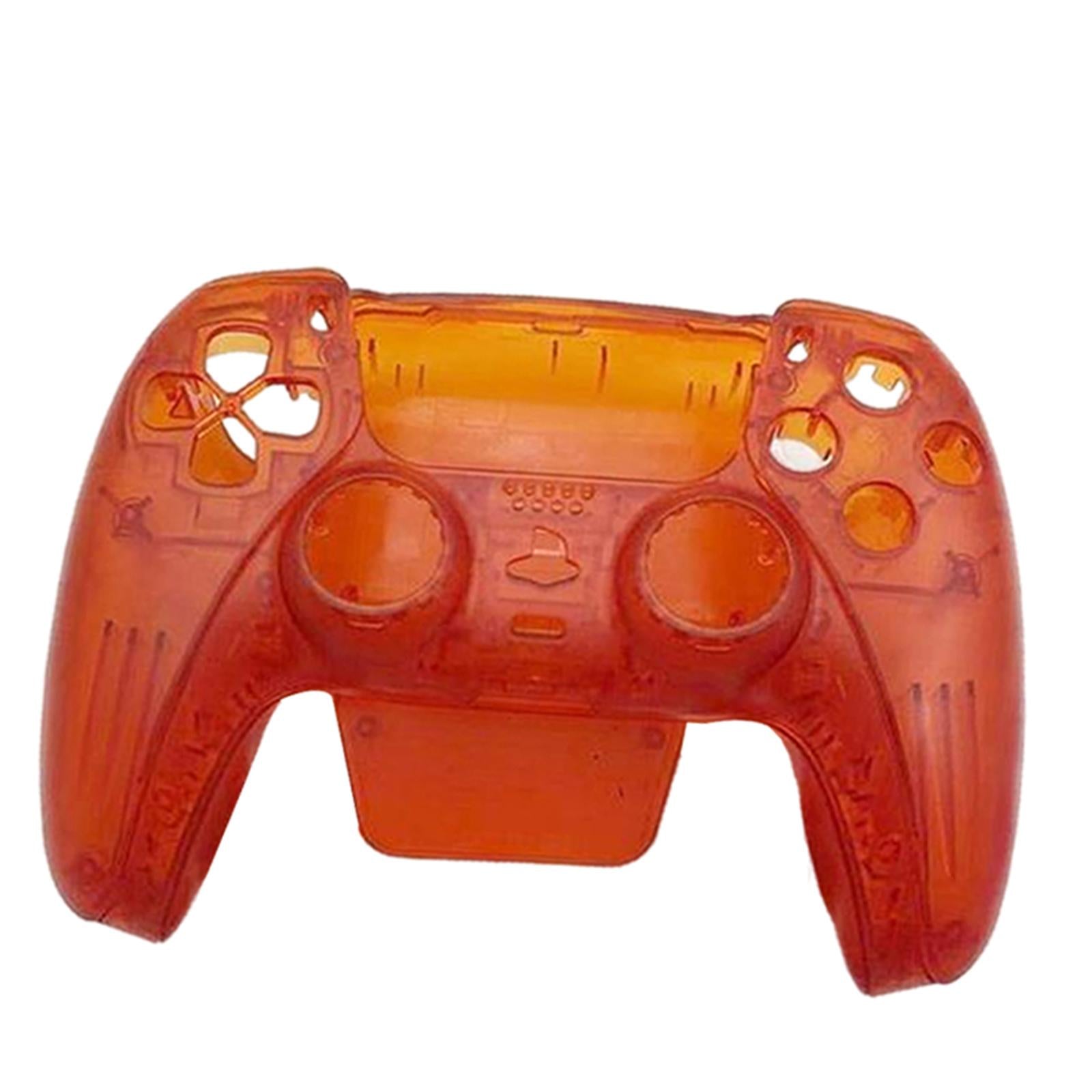 Transparent Gamepad Cover Touch Pad Cover For PS5 Controller Red