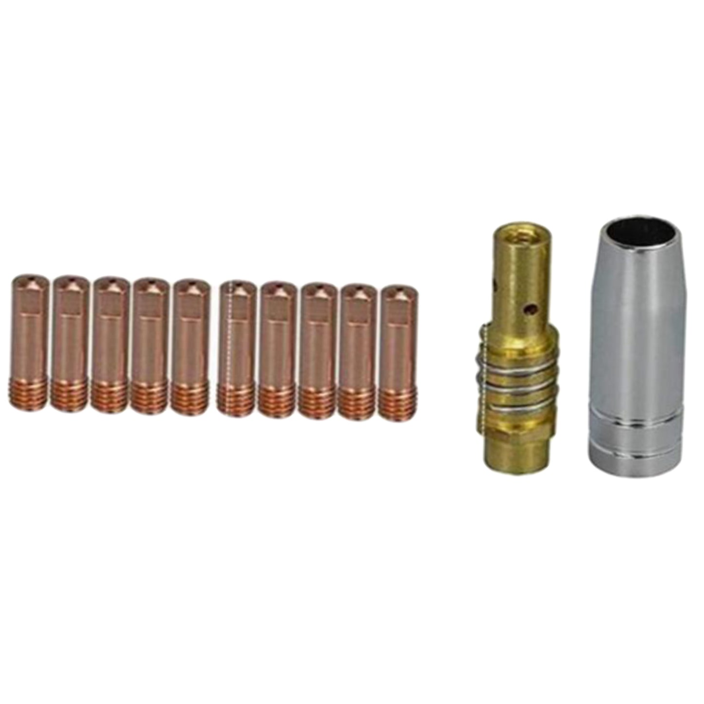 Welding Gun Accessories Kit 12 15ak Welding Gun Consumables Welding Nozzle