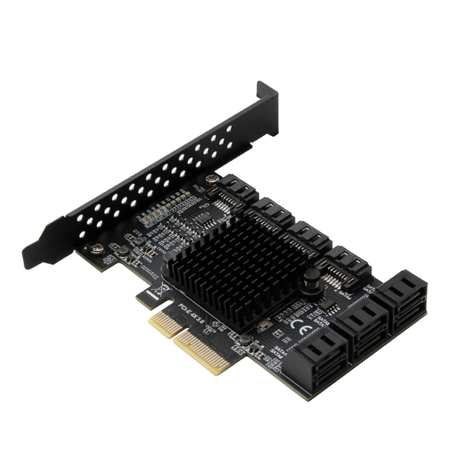 PCIE 4X to SATA3.0 Expansion Card Adapter As System Disk for Windows JMB5xx
