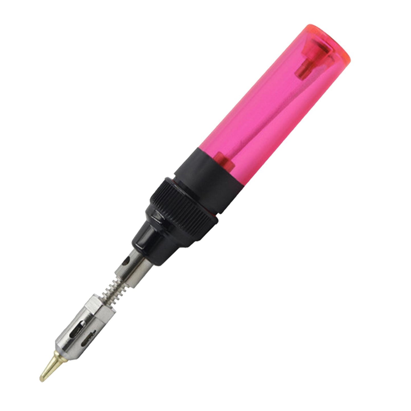 Butane Gas Cordless Soldering Iron Kit Torch Heat Solder Welding Pen Red
