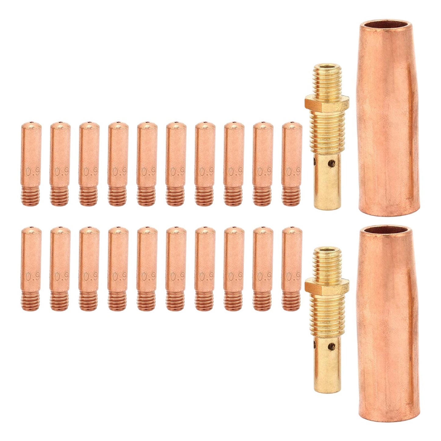 Mig Welding Kit TIP-Diffuser-Nozzle Terminal Accessories for # Mini/#1