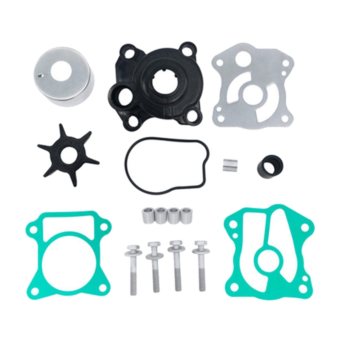 Water Pump Impeller Kit for Honda 06193-ZV5-010 Outboard Engines Replace