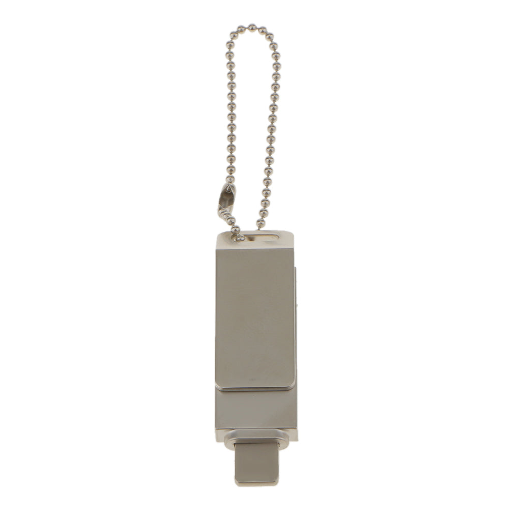2in 1 Metal Flash U Disk USB Memory Stick Drive for iPhone 7 Plus 6 iPad 16G