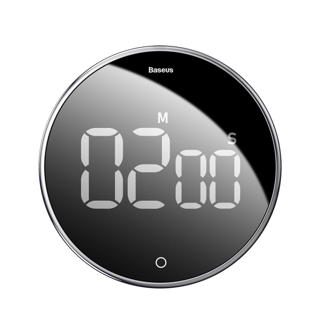 Baseus ACDJS-01 Black Yao Spin Countdown Timer LCD Screen (Black)