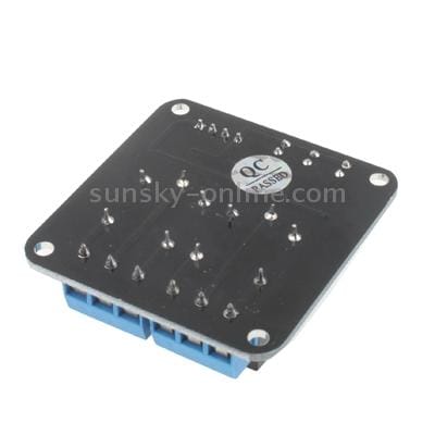 2 Channel 5V Relay Module for Arduino AVR PIC ARM MSP430 (Black)