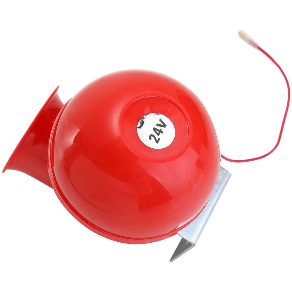 Loud 200DB 12V/24V Red Electric Bull Horn Air Horn Raging - 2