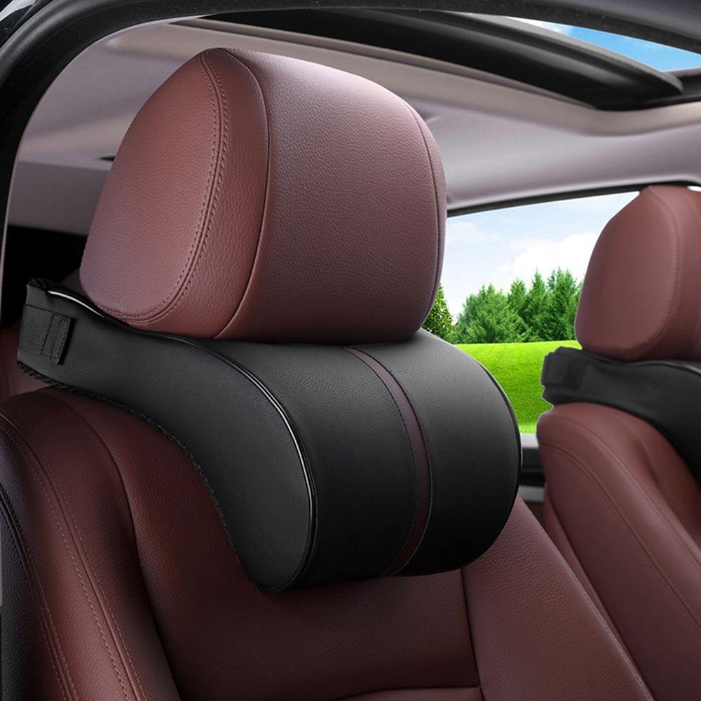 Car Headrest Pillow Head Neck Rest Cushion Memory Foam