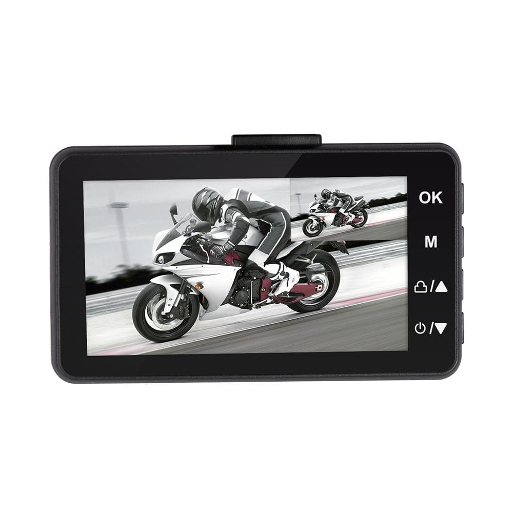 ThiEYE 1080P Motorcycle DVR Driving Recorder Front Rear View