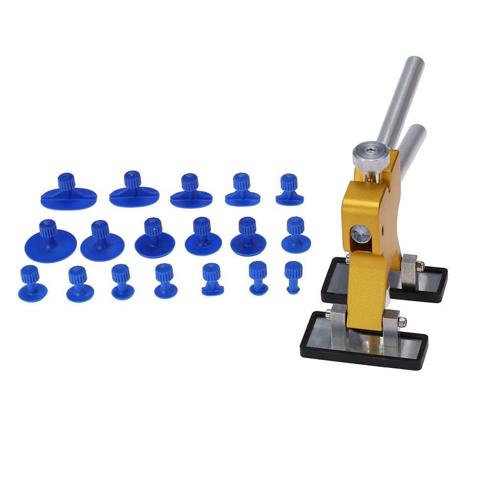 Paintless Dent Repair Tools Kit Dent Lifter Puller Glue Tabs - EU Plug