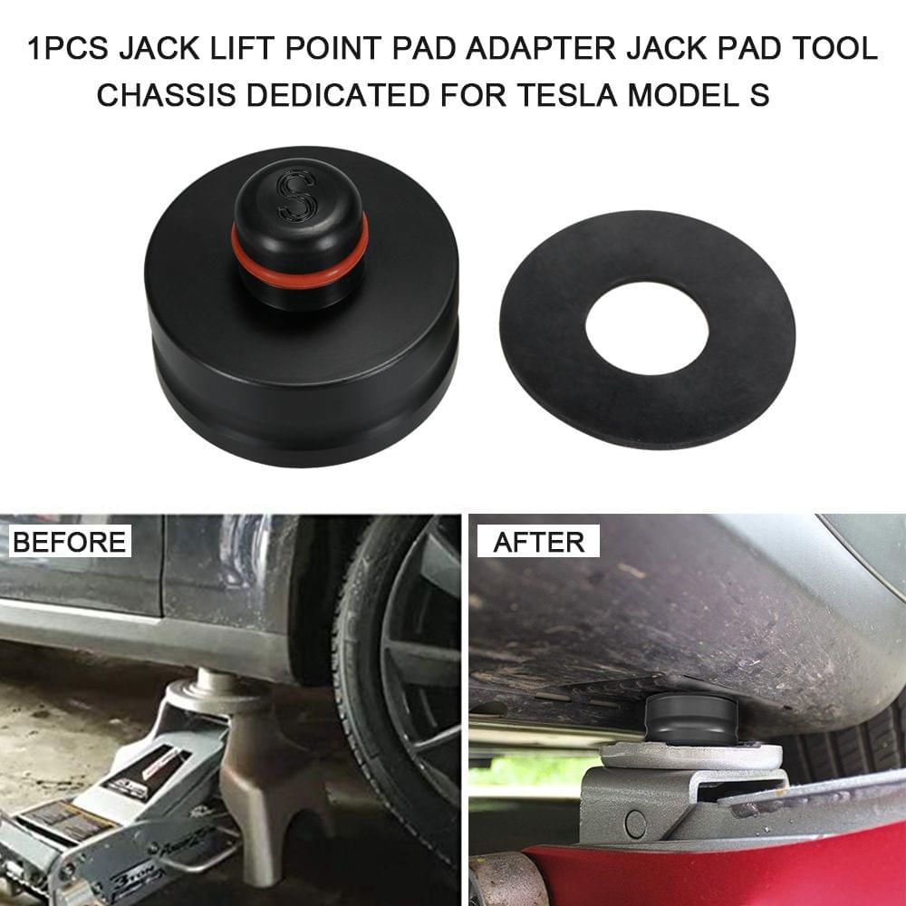1pcs Jack Lift Point Pad Adapter Jack Pad Tool Chassis - Fit for Tesla Model S