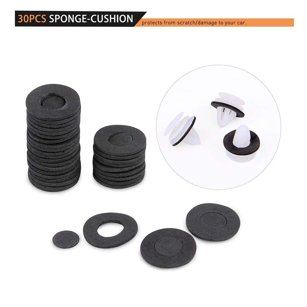 415Pcs Assorted Car Body Plastics Push  Retainer Pin Rivet