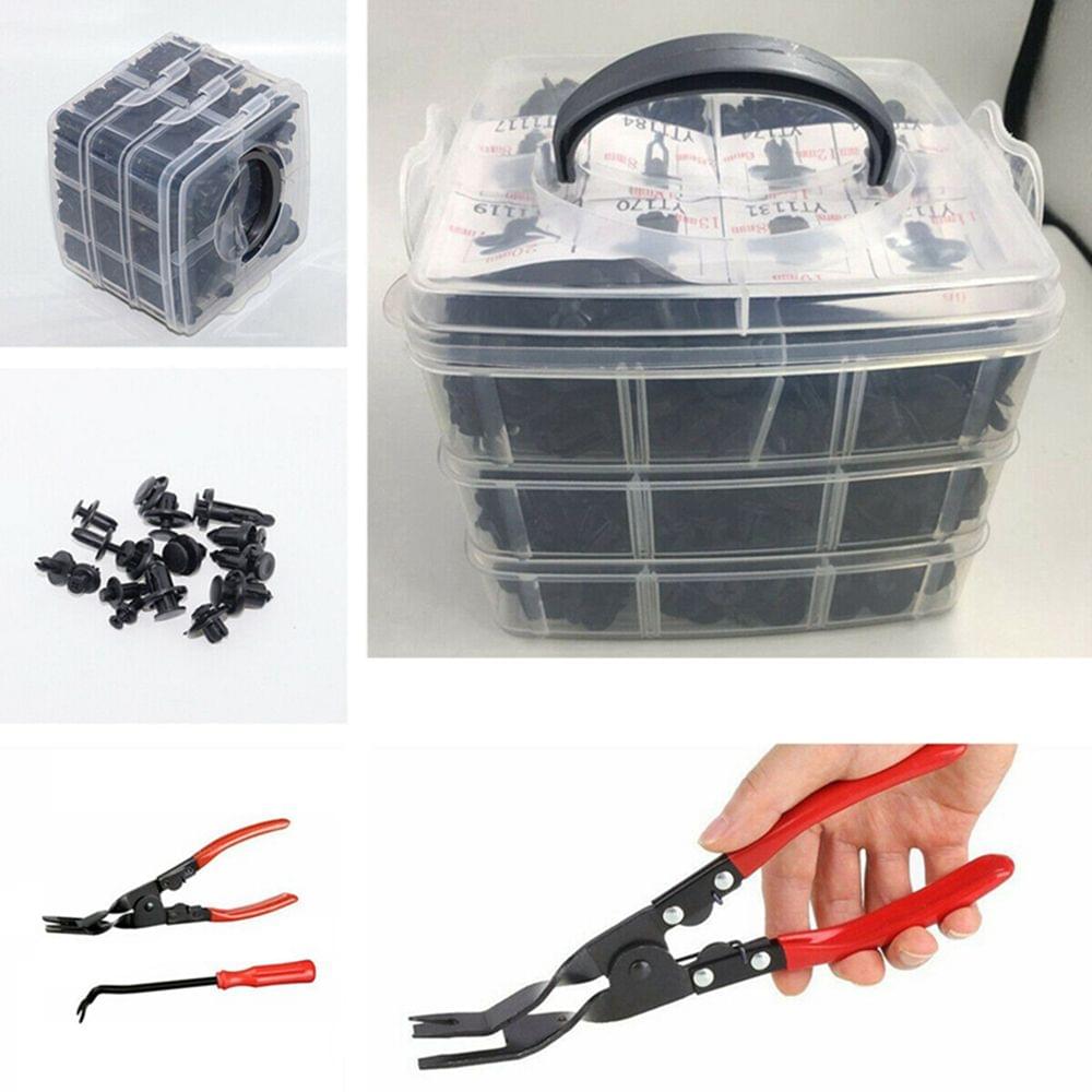 620Pcs Assorted Car Body Plastics Push Retainer Pin Rivet - 3