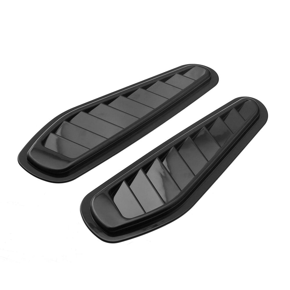 1 Pair Universal Car Decorative Air Flow Intake  Scoop Vent