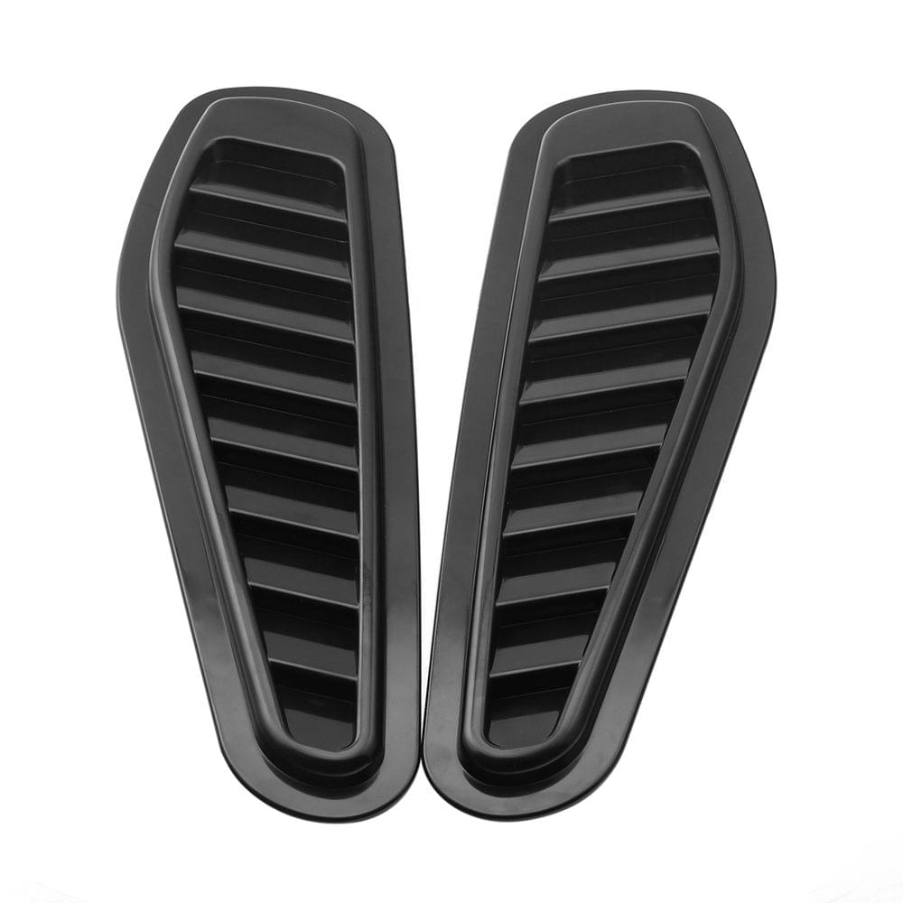 1 Pair Universal Car Decorative Air Flow Intake  Scoop Vent