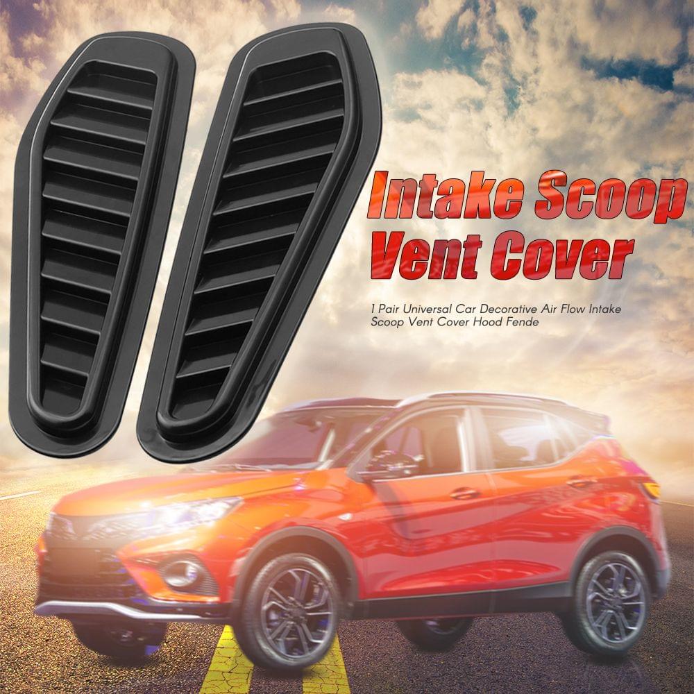 1 Pair Universal Car Decorative Air Flow Intake  Scoop Vent