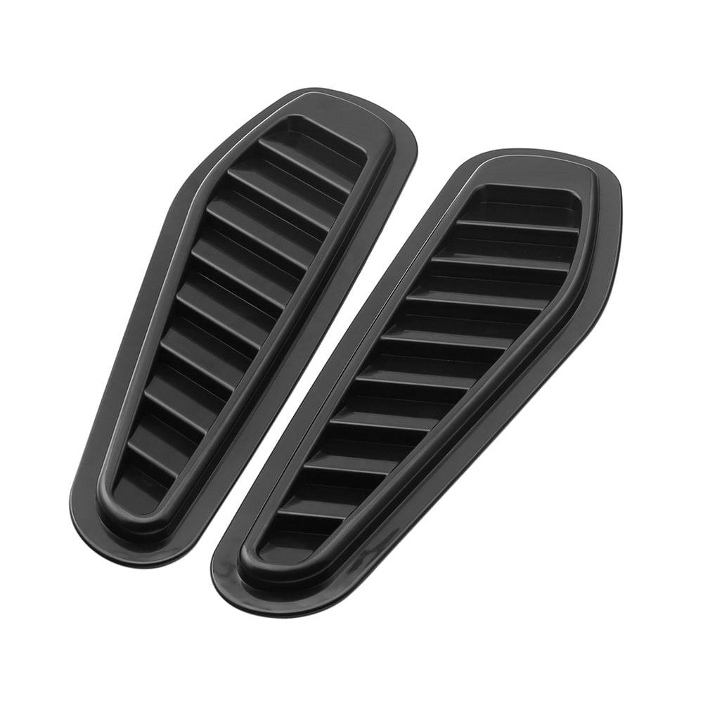 1 Pair Universal Car Decorative Air Flow Intake  Scoop Vent