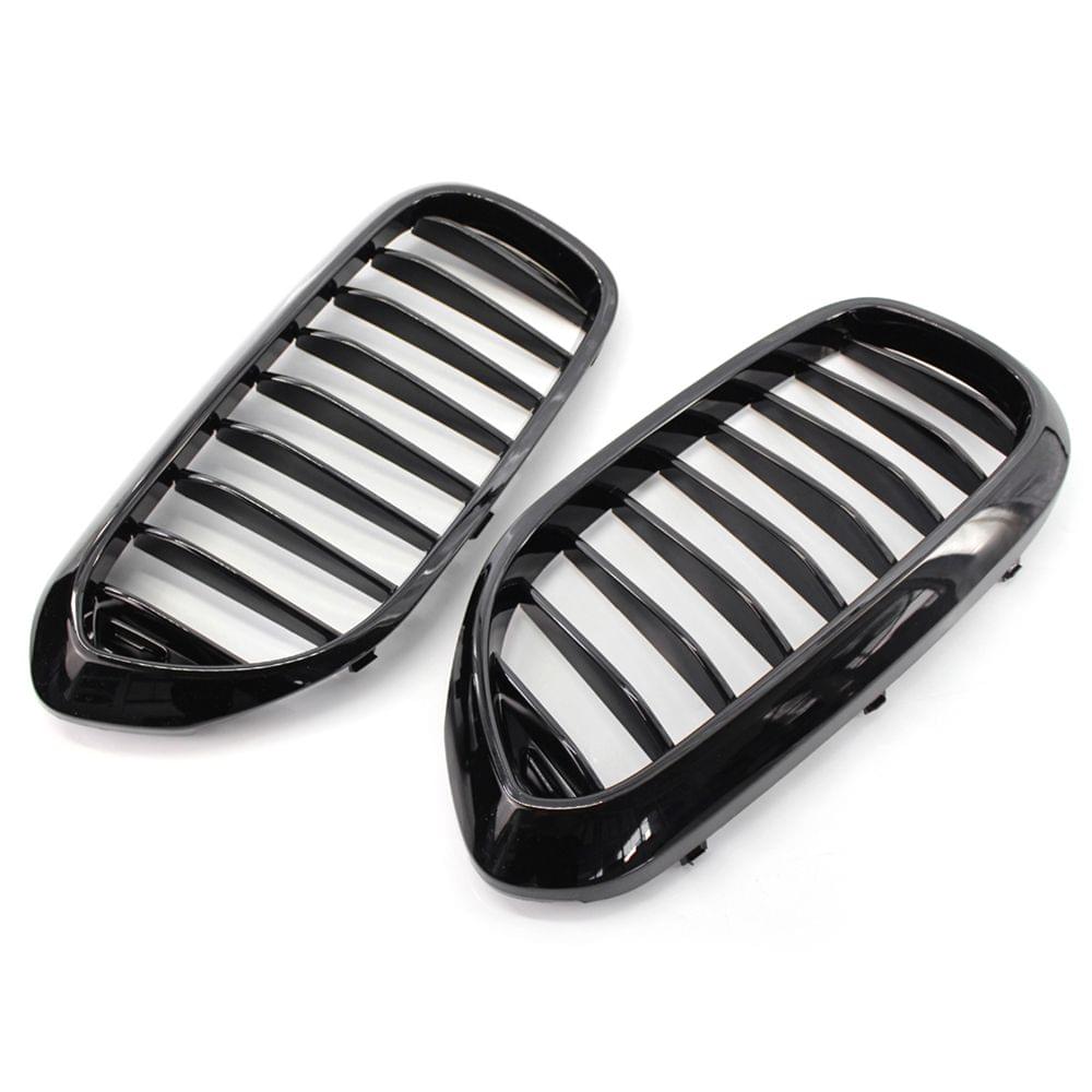 2Pcs Bright Black Front Kidney Grille for BMW 540i 530e G30