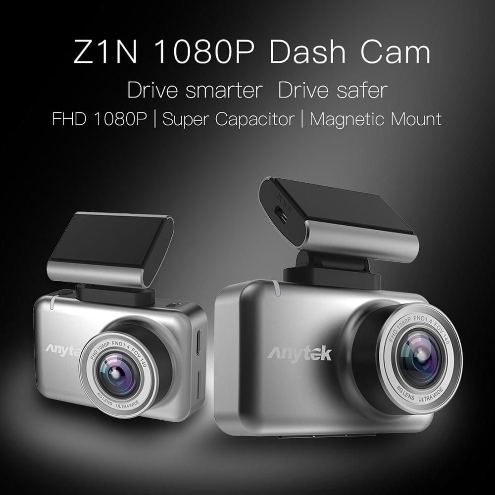 Anytek 1080P Car DVR Camera 2.35in  Dual Dash Cam WiFi WDR