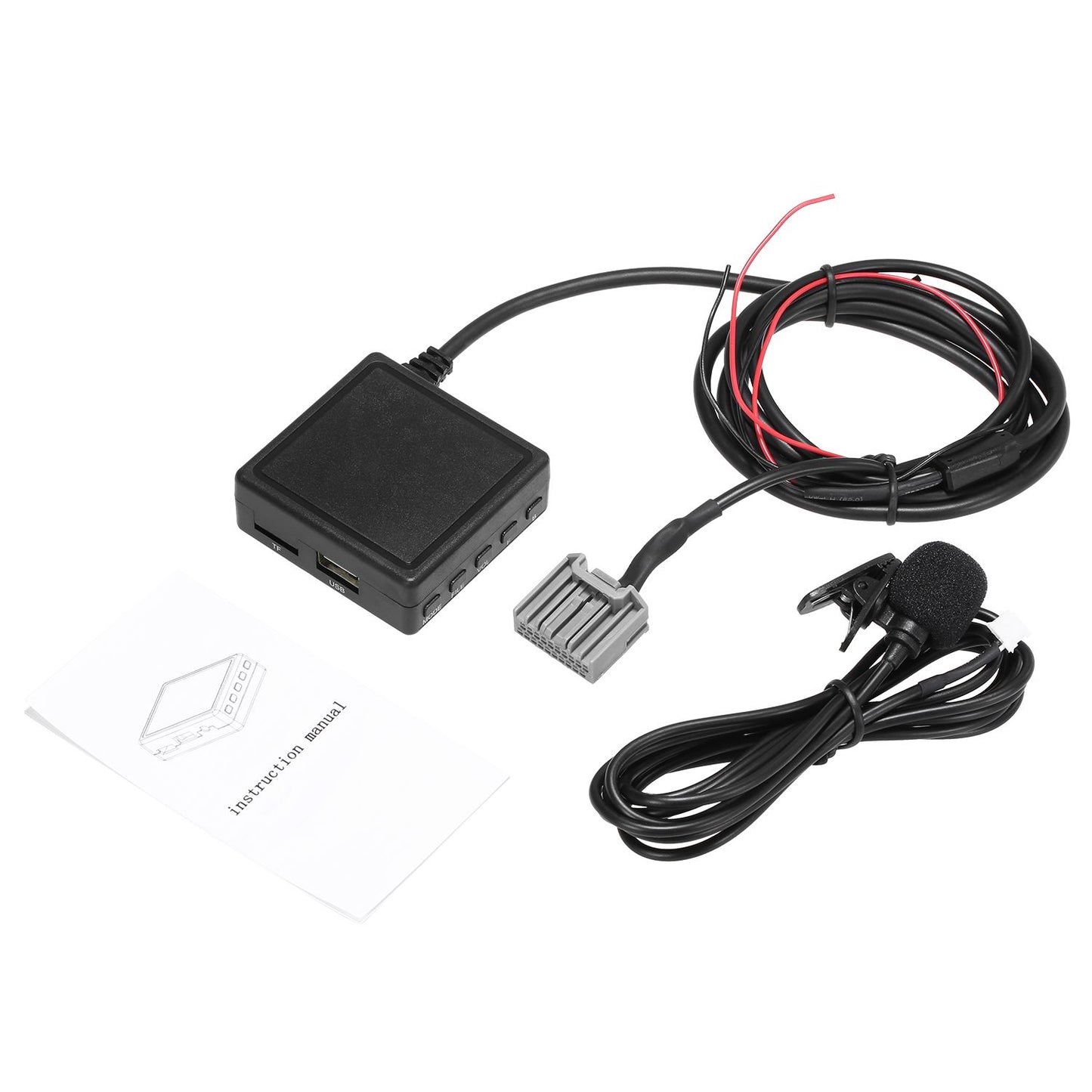 Car Aux USB Adapter Wireless Audio Input BT 5.0 Fit for