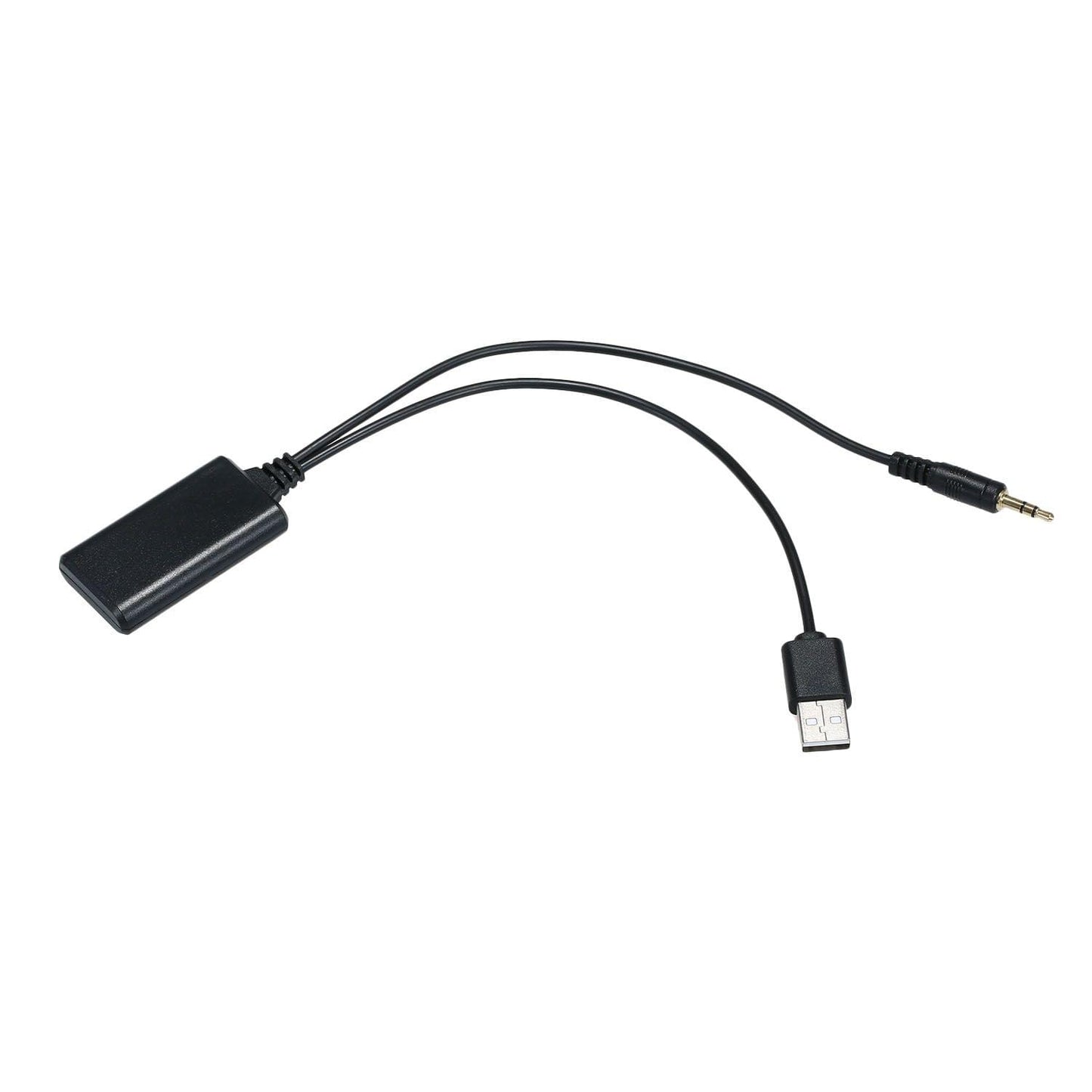 Car AUX BT Adapter Universal Wireless USB 3.5MM Stereo Music