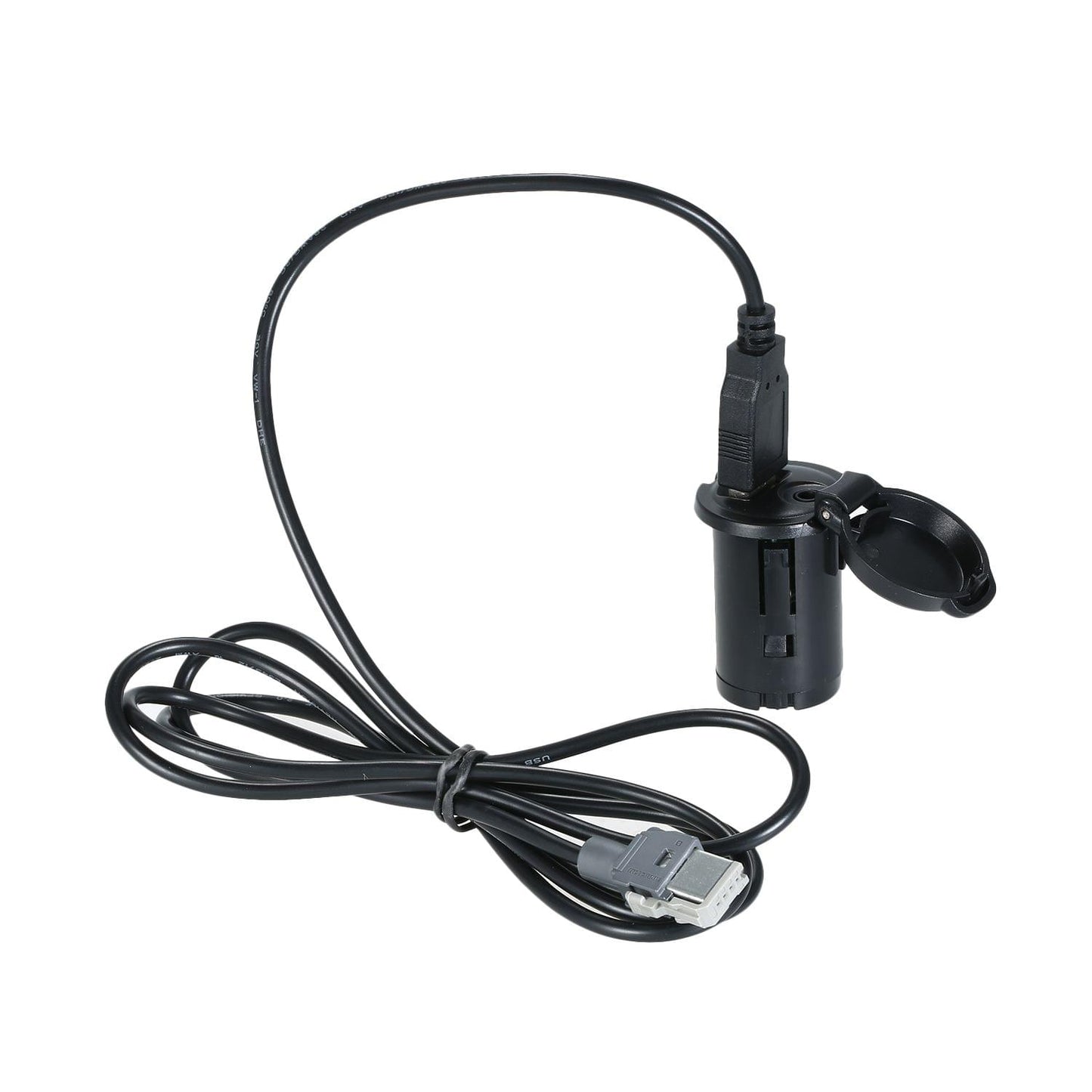 Car AUX Audio Adapter USB Switch Panel Stereo Adapter Cable