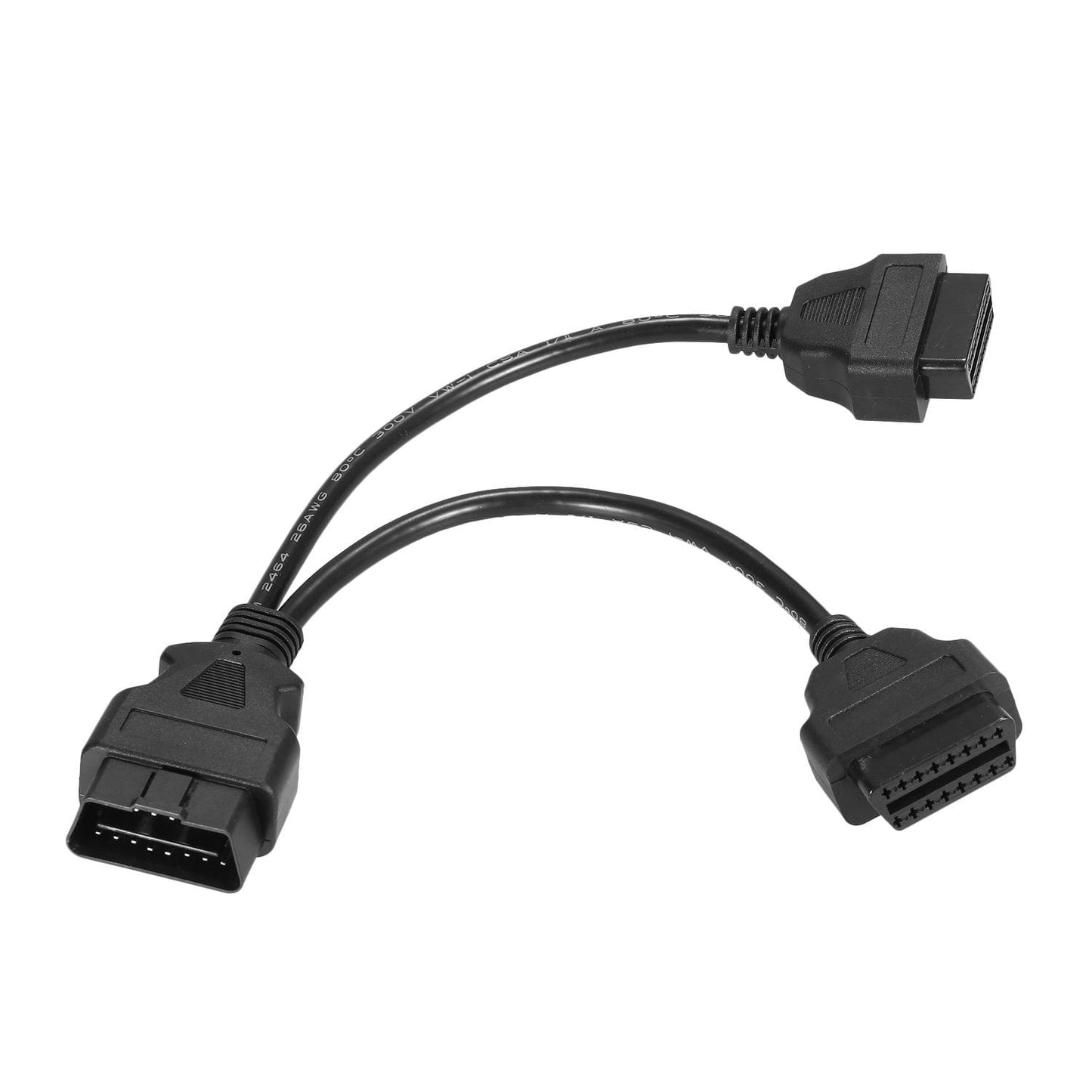 OBDII Splitter Extension Cable 16pin Male to Dual Female