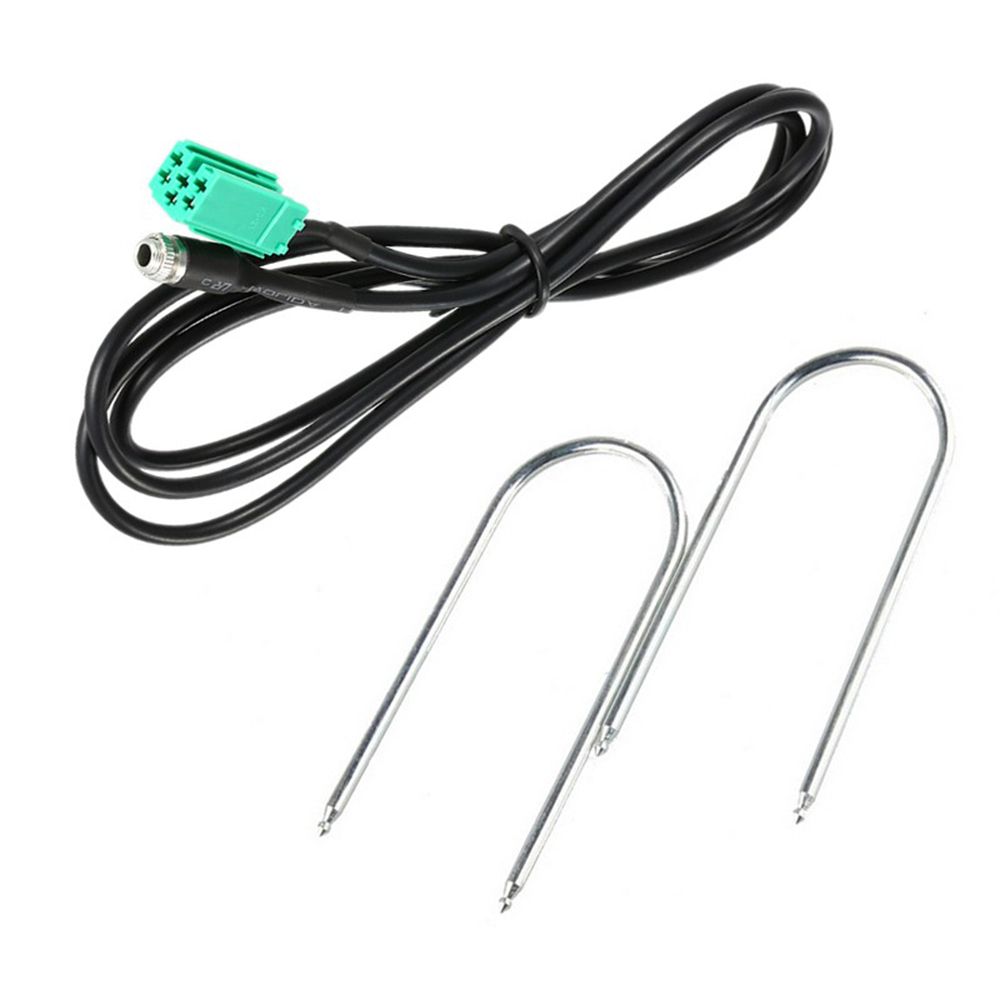 Aux Audio Cable Mini ISO 3.5mm 6pin to Female with 2 Removal