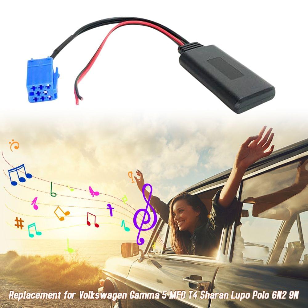 Car AUX-in Audio Adapter 8pin BT Interface Replacement for