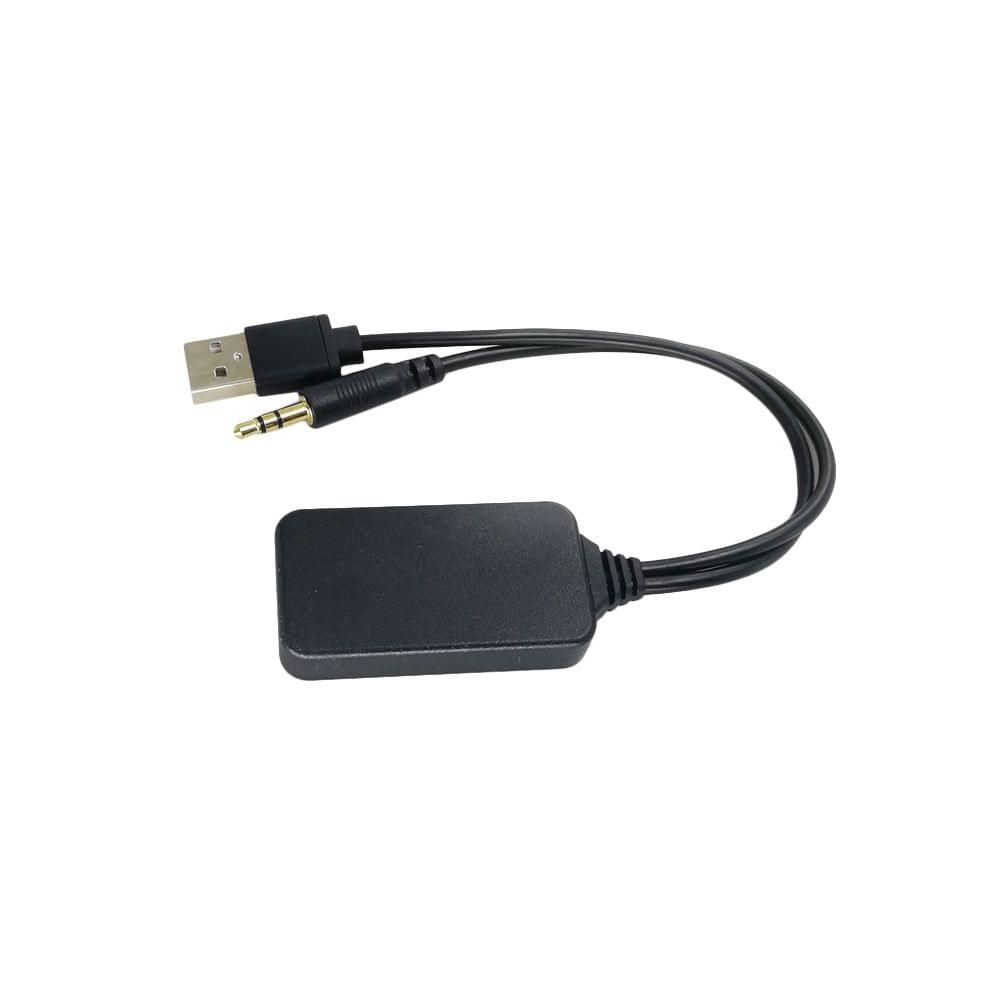 Car AUX USB Radio Adapter ISO 6pin AUX Audio Cable Wireless