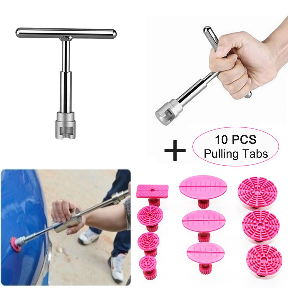 Paintless Dent Repair Puller Kit - Car Dent Puller Slide
