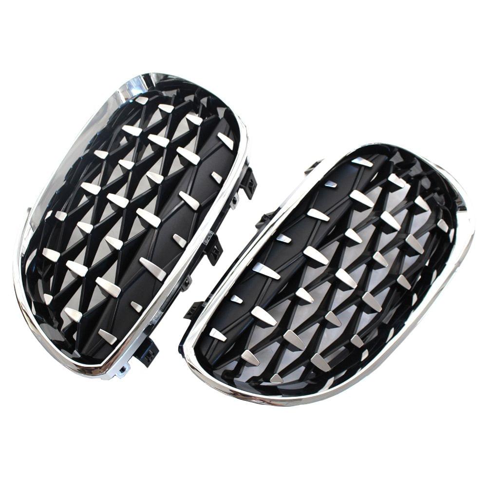 Car Front Grille Front Kidney Grill Replacement for BMW 5