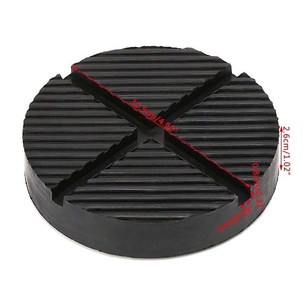 Floor Car Rubber Jack Pad  Slotted Frame Protector Guard