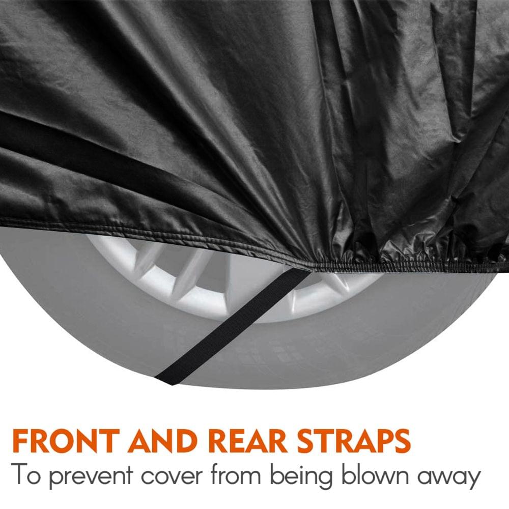 Car Cover Full Covers with Reflective Strip Sunscreen - M