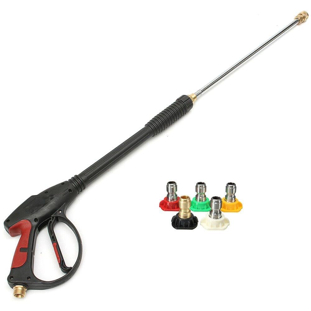 High Pressure Water Washer Sprayer 4000PSI Lance 5 Nozzle - 10m