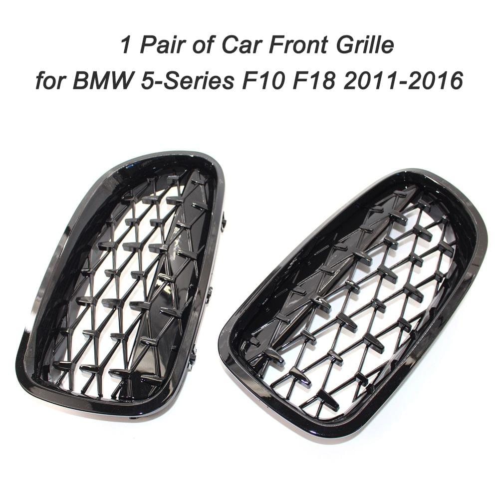 1 Pair of Car Front Grille Front Kidney Grilles Replacement