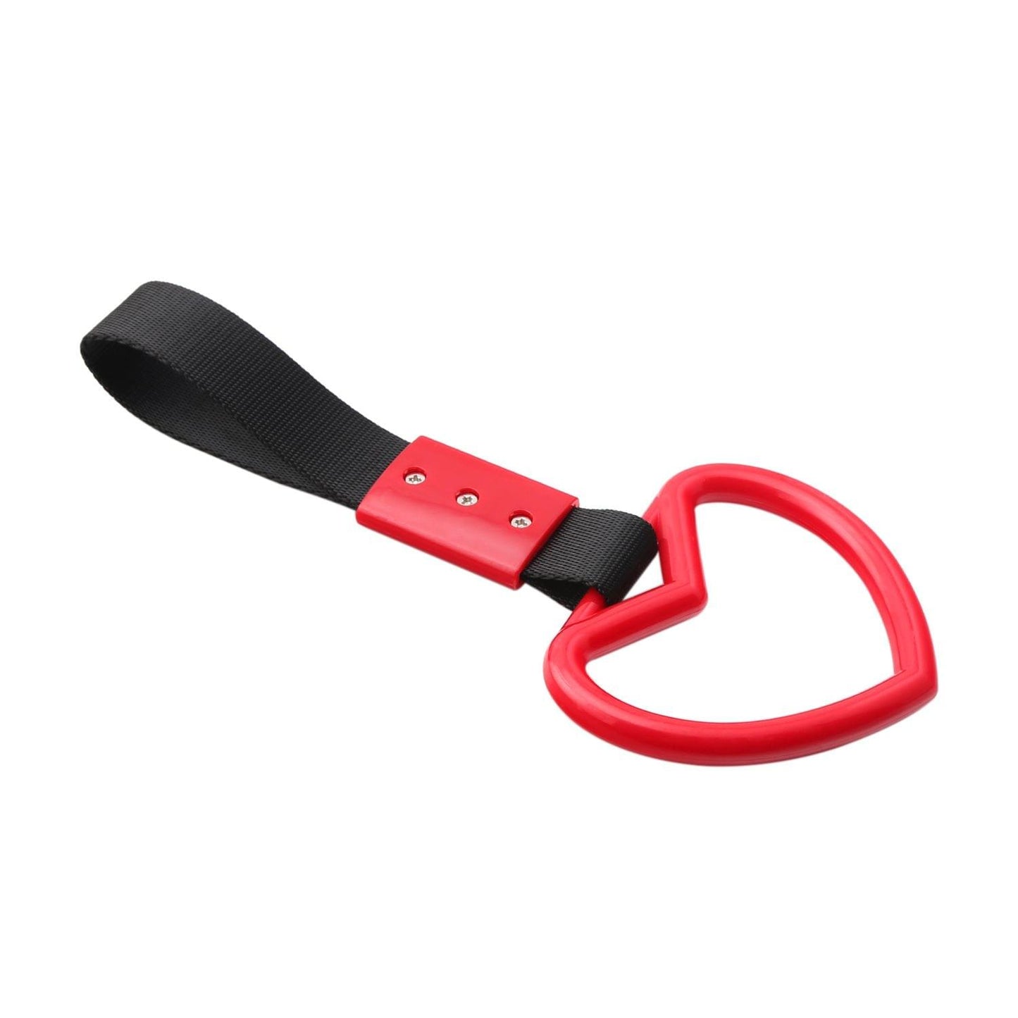Heart-shaped Car Rear Bumper Warning Ring Hand Strap