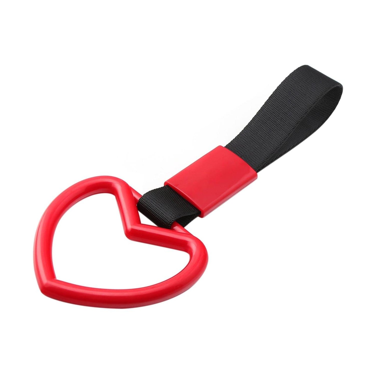 Heart-shaped Car Rear Bumper Warning Ring Hand Strap