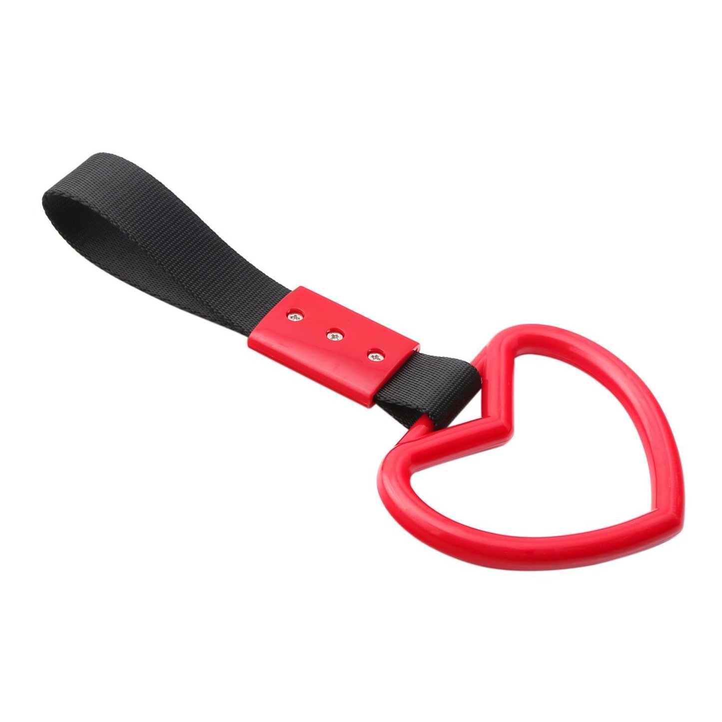 Heart-shaped Car Rear Bumper Warning Ring Hand Strap