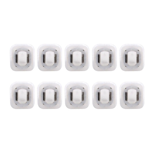 10PCS Door Insert Trim Strip Grommets Plastic Clips for Door
