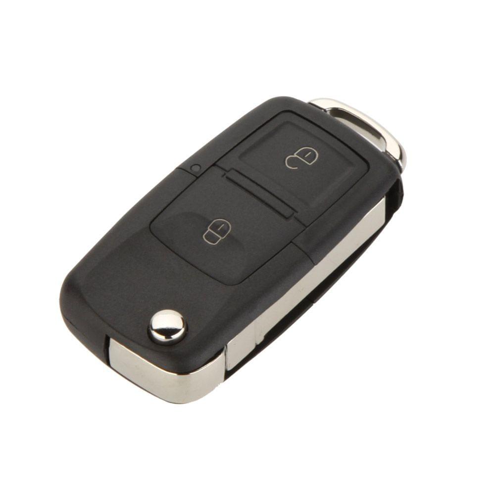 2 Buttons Remote Flip Folding Car Key Shell Case Replacement