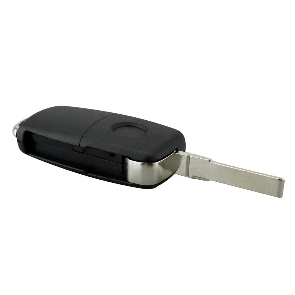 3 Button Flip Remote Folding Key Shell Case for VW Polo Golf